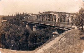Alytus. Bridge over Neman