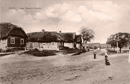 Alytus. Farmer houses, 1917