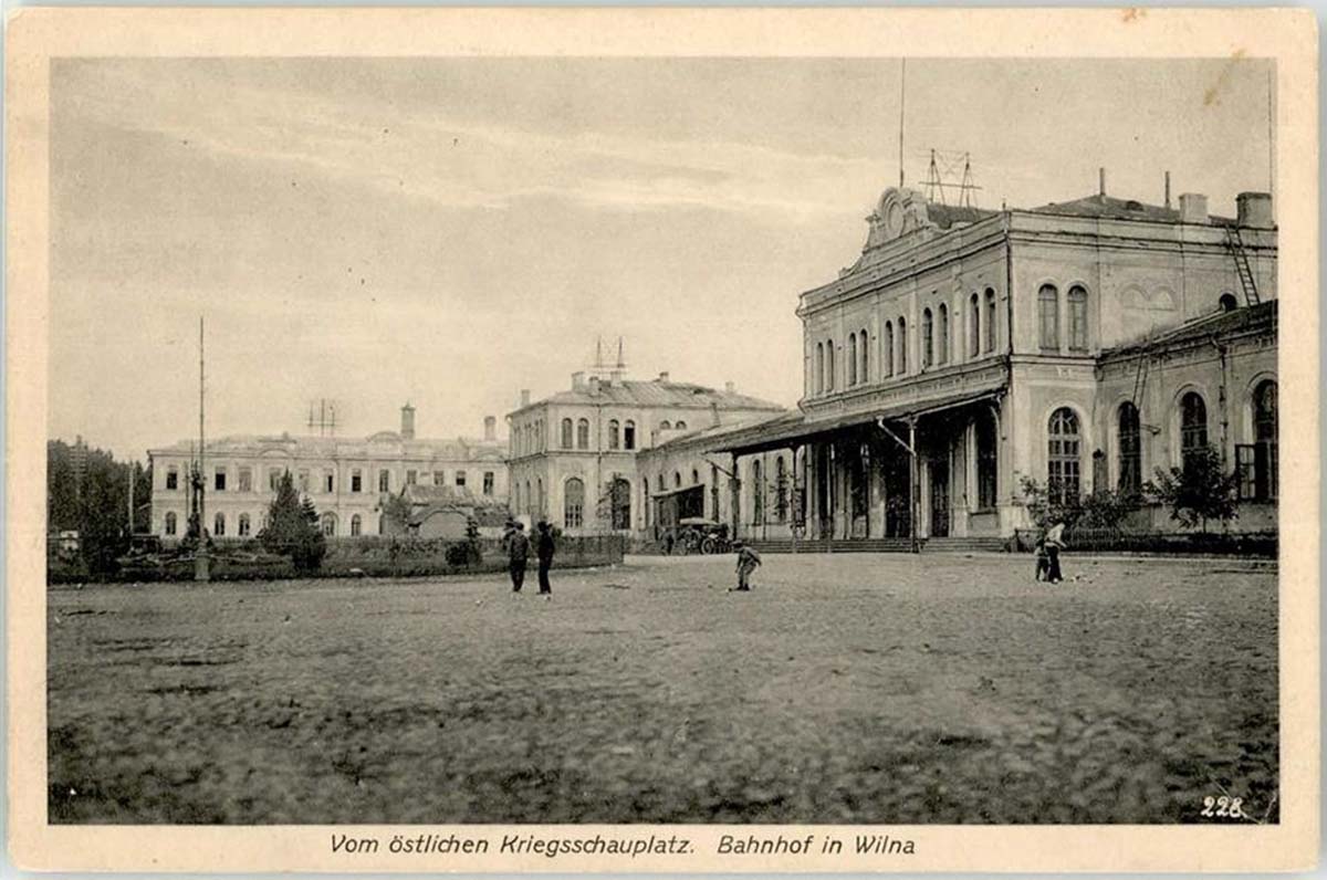 Vilnius. Central Railway Station