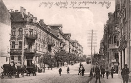 Vilnius. Chopin Street, 1917