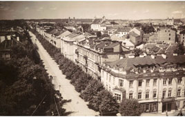 Vilnius. Georgy (Jurgio) Avenue, between 1910 and 1914
