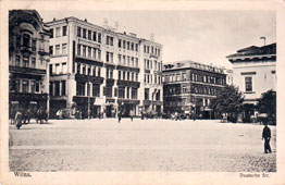Vilnius. German street, 1917