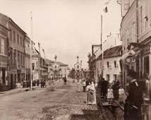 Vilnius. Main Street - Didžioji gatvė, 1884