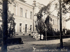 Vilnius. Railwaymen Hospital, 1917