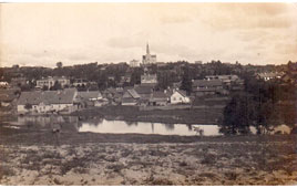 Vilnius. View to city, 1916