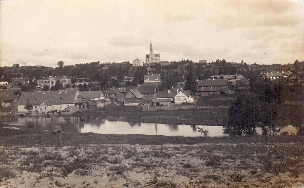 Vilnius. View to city, 1916