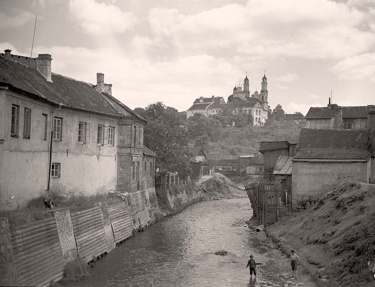 Vilnius. View of the monastery complex, 1935
