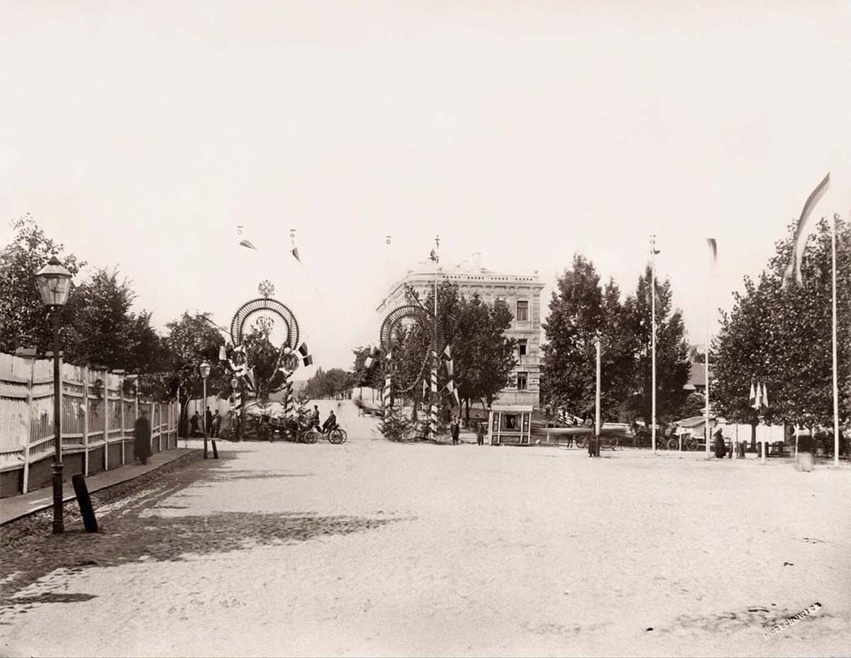 Vilnius street and George (Jurgio) Avenue intersection, 1884